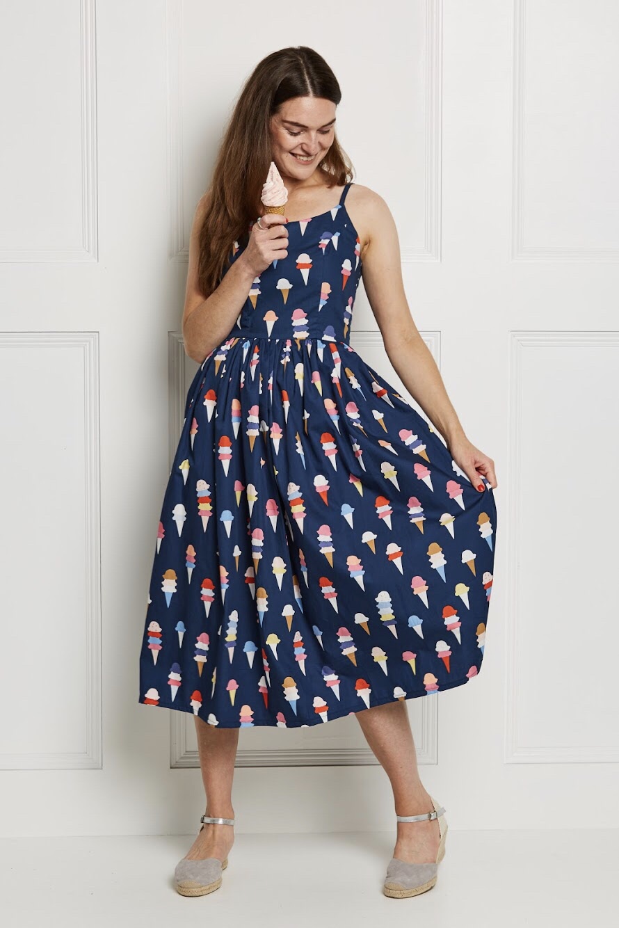 Butterick 6453, ice cream&nbsp;dress